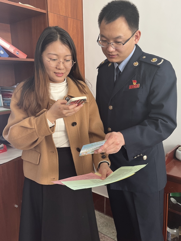 国家税务总局山东省税务局 县局工作动态 宁阳县税务局:春风礼包解疑难 暖心服务常相伴